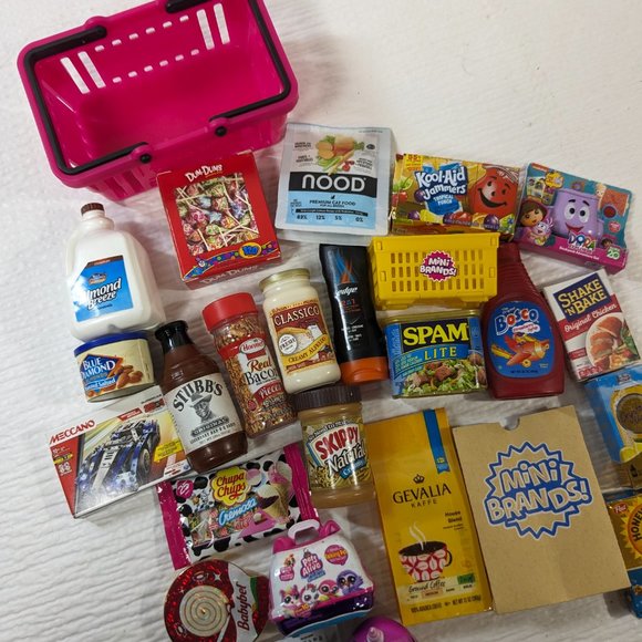 ZURU 5 Surprise Mini Brands Food set 25 lot grocery supermarket dollhouse toys - Picture 4 of 5